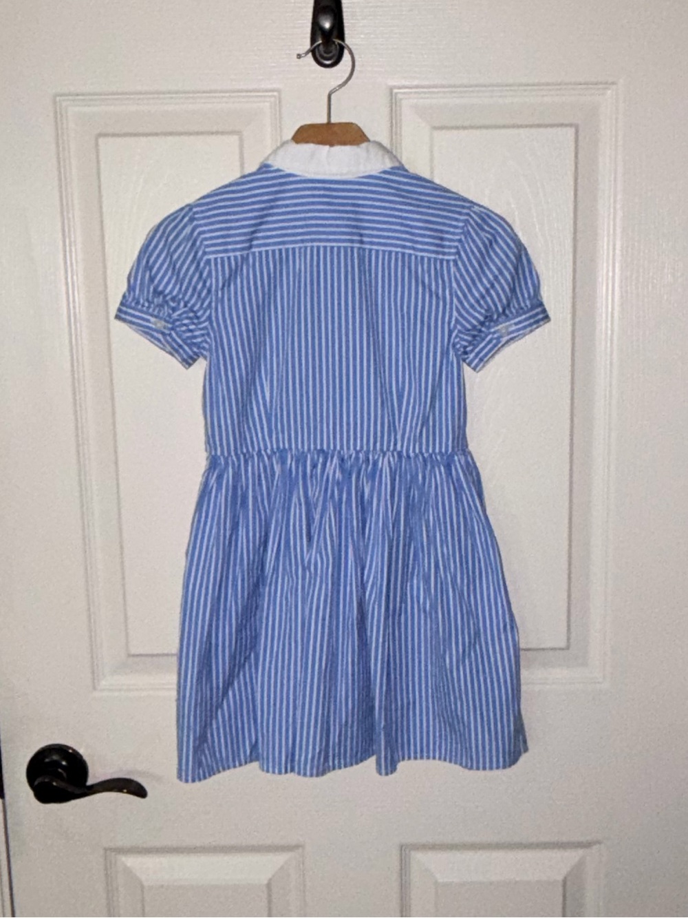 Polo by Ralph Lauren Blue and White Striped Dress - Picture 4 of 8